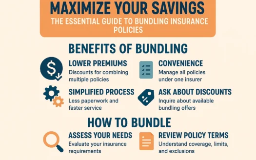 Insurance Bundling Guide infographic
