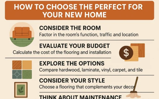Perfect Flooring Choices infographic
