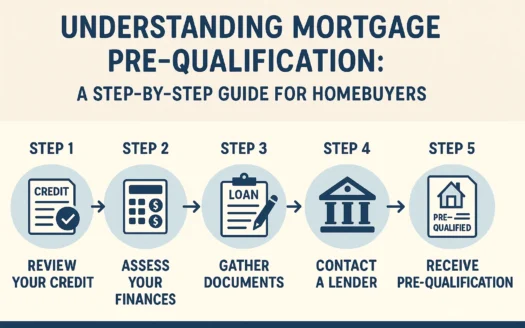 Mortgage Pre-Qualification Guide infographic