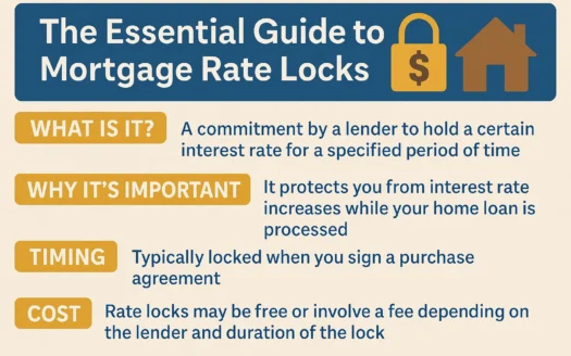 Mortgage Rate Locks infographic
