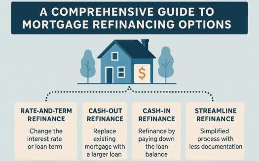 Mortgage Refinancing Guide infographic