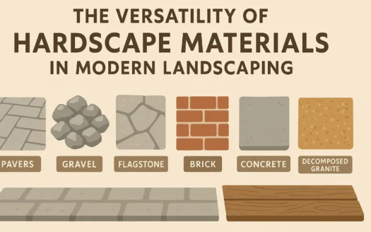 Hardscape in Modern Landscaping infographic