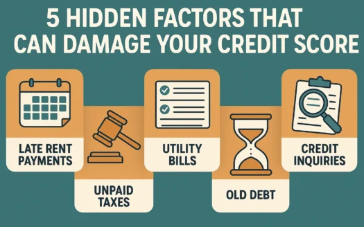 Credit Score Pitfalls infographic