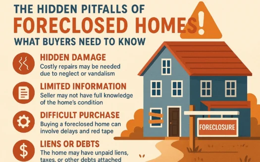 Foreclosed Homes Insights infographic