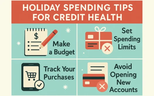 Credit Health Tips infographic
