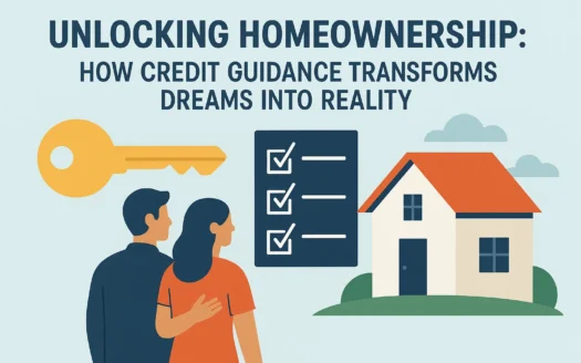 Credit Guidance for Homeownership infographic