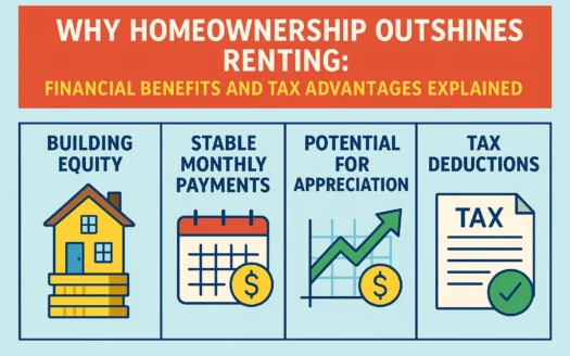 Homeownership Benefits Explored infographic