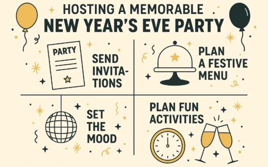New Year's Eve Party infographic
