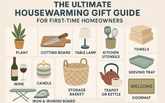 Housewarming Gift Guide infographic