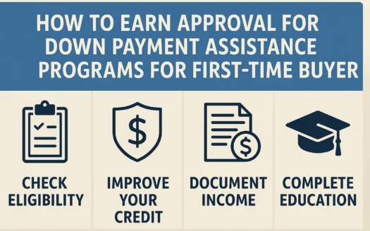 Down Payment Assistance Guide infographic