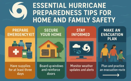Hurricane Preparedness Infographic infographic