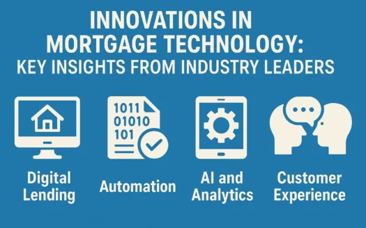 Mortgage Tech Innovations infographic