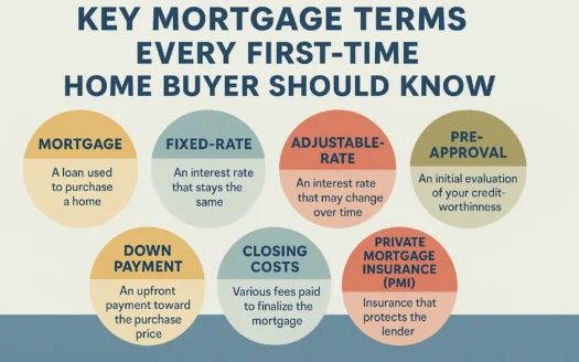 Mortgage Terms Infographic infographic