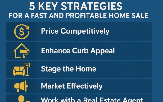 Profitable Home Sale Strategies infographic