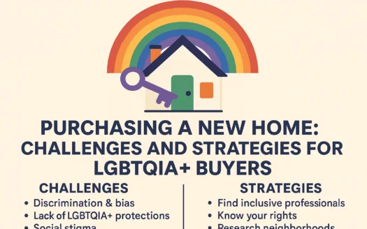 LGBTQIA+ Home Buying Guide infographic