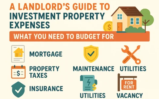 Investment Property Budgeting infographic