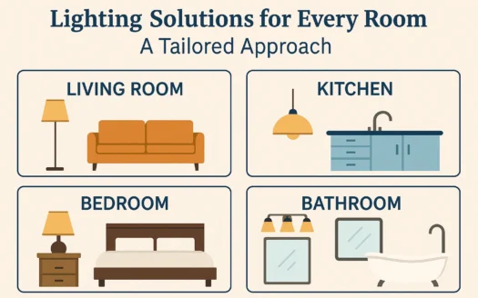 Room Lighting Guide infographic