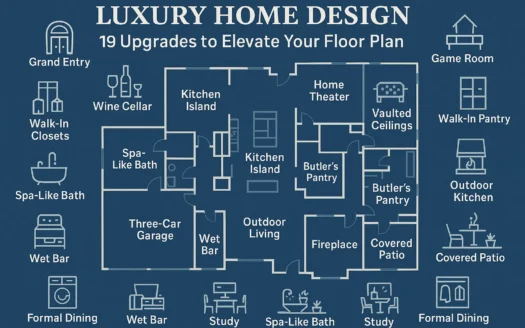 Luxury Home Upgrades infographic