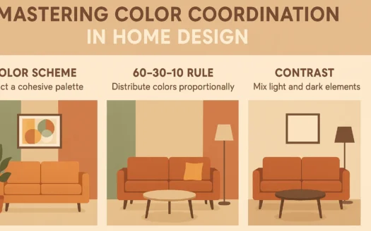Color Coordination Tips infographic