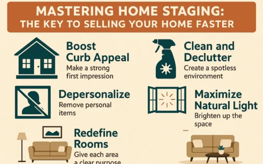 Home Staging Tips infographic