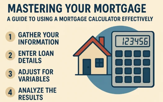 Mortgage Calculator Guide infographic