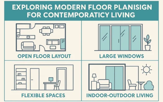 Modern Floor Plan Designs infographic