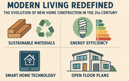Modern Home Evolution infographic