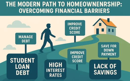 Homeownership Financial Journey infographic