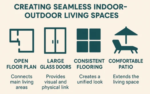 Indoor-Outdoor Living Spaces infographic