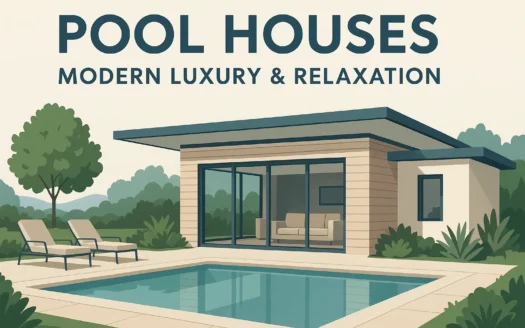 Modern Pool Retreat infographic