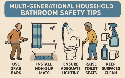 Bathroom Safety Guide infographic