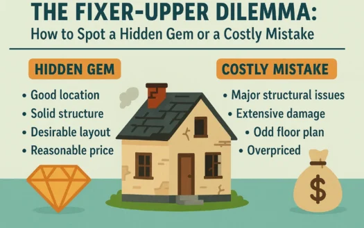 The Fixer-Upper Dilemma infographic