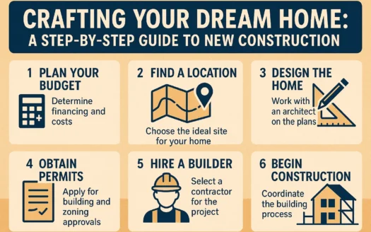 Home Construction Guide infographic