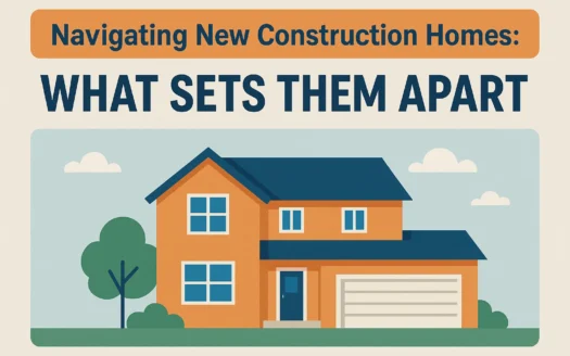 New Construction Homes Guide infographic