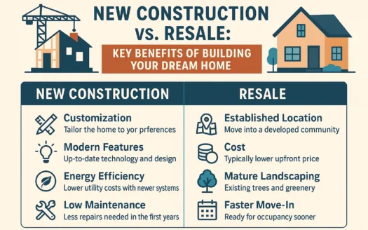 New vs. Resale Benefits infographic