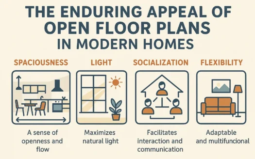 Open Floor Plan Appeal infographic