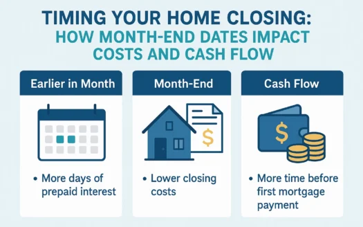 Home Closing Timing infographic