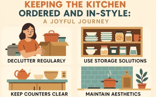 Organized Kitchen Journey infographic