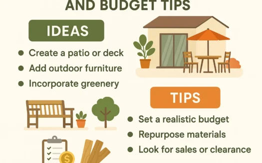 Outdoor Design Infographic infographic