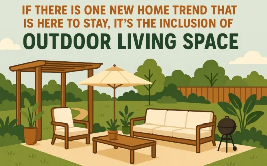 Outdoor Living Trend infographic