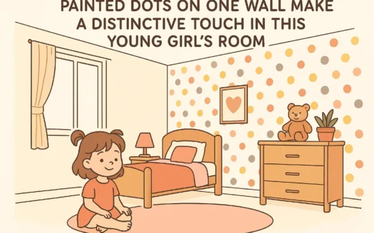 Dotty Girl's Room Decor infographic