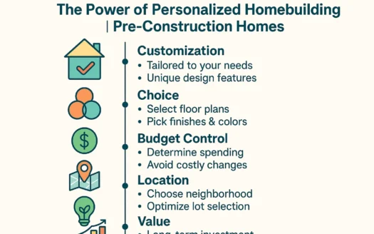 Personalized Homebuilding Power infographic