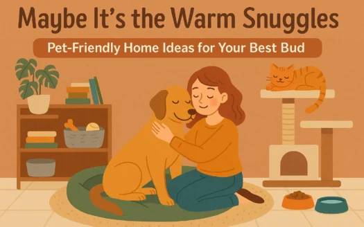 Pet-Friendly Home Ideas infographic