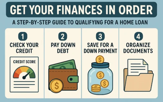 Home Loan Guide Infographic infographic