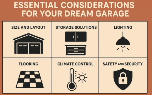 Dream Garage Essentials infographic