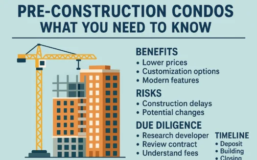 Pre-Construction Condo Insights infographic