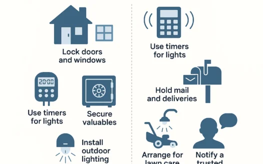 Home Security Essentials infographic