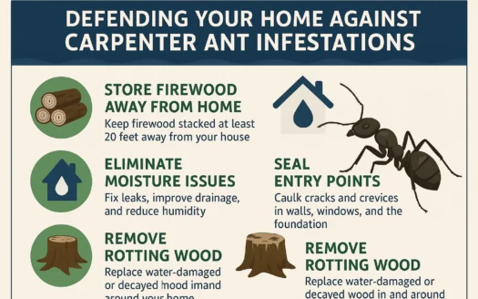 Carpenter Ant Protection Guide infographic