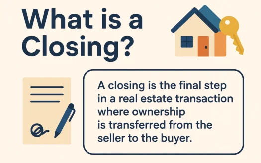 Closing Process Overview infographic