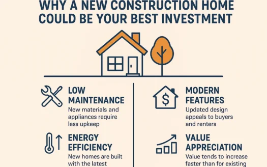 New Construction Investment infographic